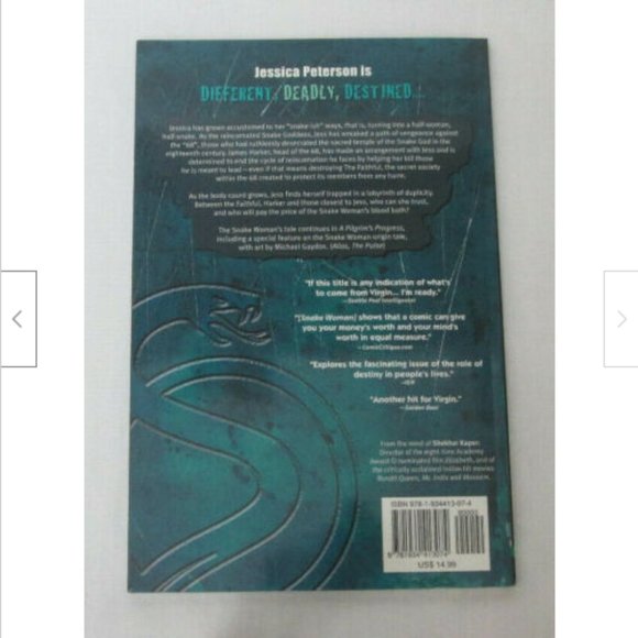 Director Cut Shekhar Kapur Snake Woman Vol 2 Faithful+Origin Tale Graphic Novel - Picture 2 of 2